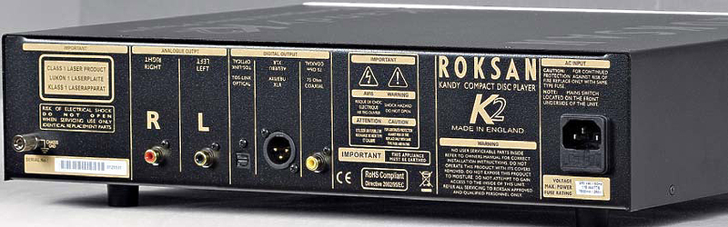 CD проигрыватель Roksan KANDY K2 CD PLAYER silver артикул 145001Si-1 фото 3