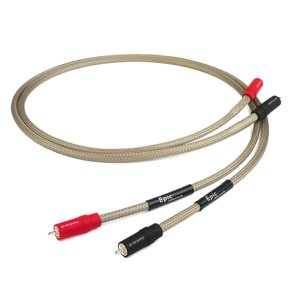 Кабель межблочный аудио Chord Company Epic 2RCA to 2RCA 1.5m артикул 193688Si-1