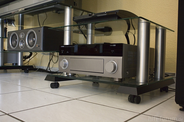 Подставка под ТВ и HI-FI Spectral ST910 Al-Si(2 boxes) артикул 315728FV-1 фото 5