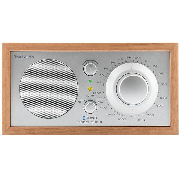 Радиоприемник Tivoli Audio Model One BT Silver/Cherry артикул 074541Si-1 в интернет-магазине «HiFiRussia»