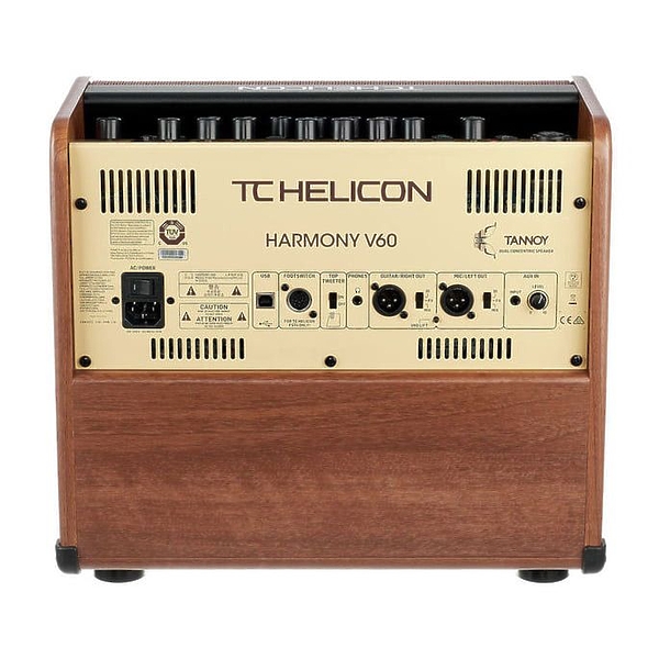 Комбоусилитель TC HELICON HARMONY V60 артикул 258971Si-1 фото 3