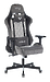 Кресло Zombie VIKING 7 KNIGHT GR (Game chair VIKING 7 KNIGHT Fabric grey Loft rombus textile/eco.leather headrest cross metal)