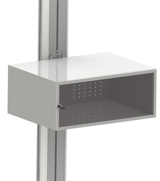 Шкаф-полка с замком для стоек Digis DSM-PA01 артикул 221891Si-1 фото 4