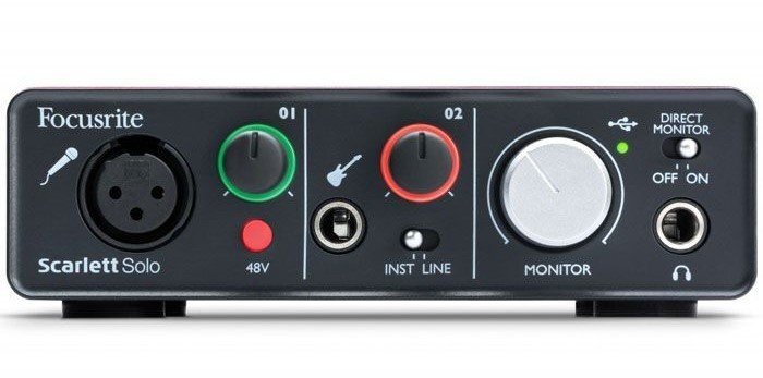Звуковая карта FOCUSRITE Scarlett Solo артикул 147302Si-1