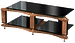 Стойка под аппаратуру VOXmodule S-002 Maggiore (уровни 2, shelf ash, Tinted black glass, legs silver, plugs silver)
