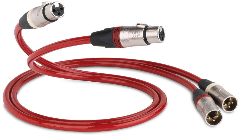 Кабель межблочный аудио QED Reference Analogue XLR 40 1.0m (QE3282) артикул 138056Si-1