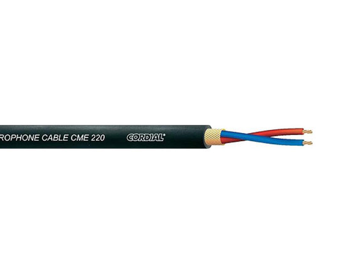 Микрофонный кабель Cordial CME 220 BLACK артикул 300437Si-1