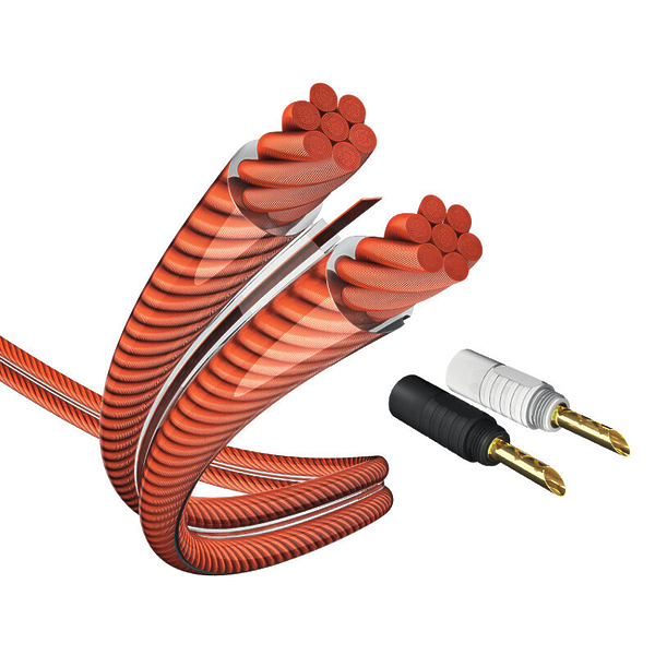 Кабель акустический In-Akustik Exzellenz LS MSR 2x4.0 mm2 2.5m Exz. BFA Banana #00604S033 артикул 164977Si-1