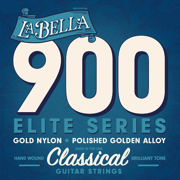 Струны для классической гитары La Bella 900 Golden Superior артикул 291063Si-1