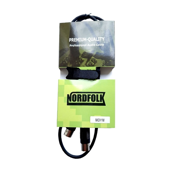 Кабель NordFolk MIDI/1M артикул 299756Si-1