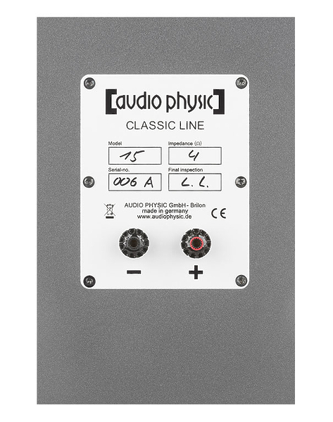 Напольная акустика Audio Physic Classic 15 Steel Blue (RAL5011) high gloss артикул 182879Si-1 фото 4