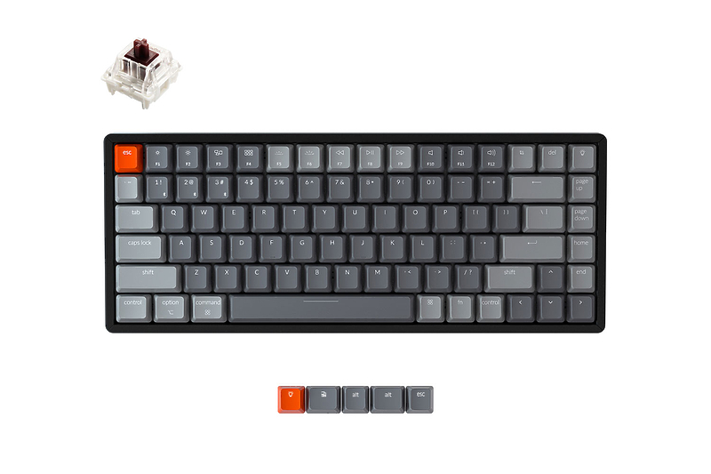 Беспроводная механическая клавиатура Keychron K2C3 артикул 267346Si-1