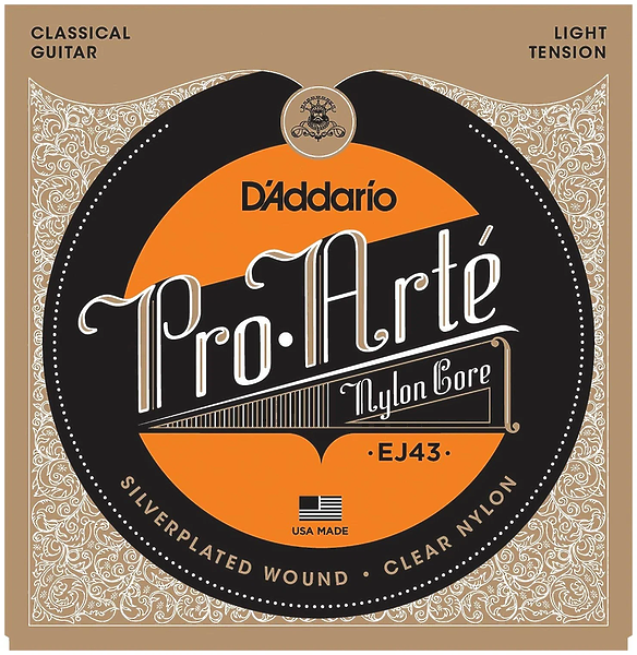 Струны D'Addario EJ43 PRO-ART? NYLON, LIGHT TENSION артикул 273674Si-1
