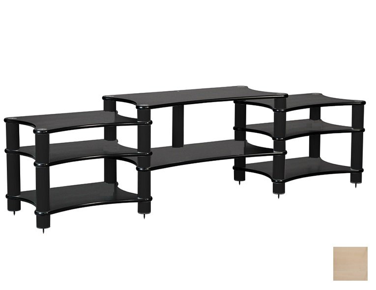 Стойка Solid Tech Cinema 8 Black/Birch артикул 216465Si-1