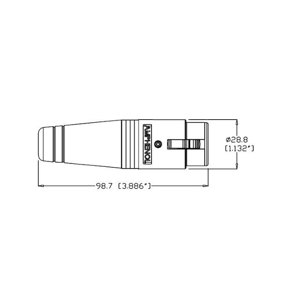 Разъем Amphenol AP-4-11 артикул 195572Si-1 фото 3