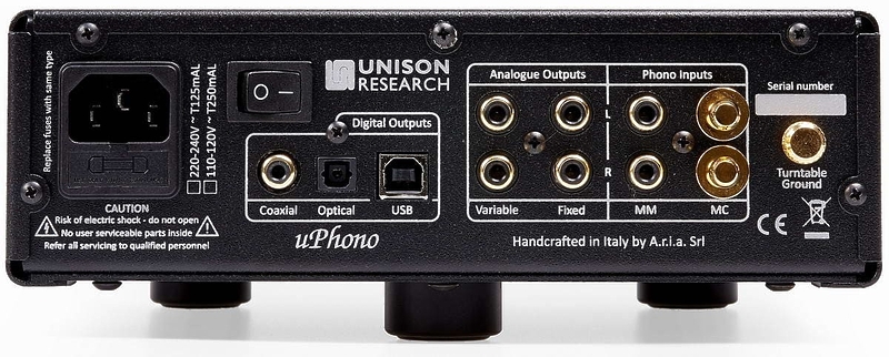 Фонокорректор Unison Research uPhono+ Silver артикул 240734Si-1 фото 3