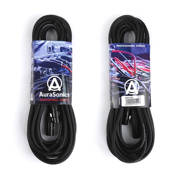 Микрофонный кабель AuraSonics XMXF-10B 10m артикул 297648Si-1