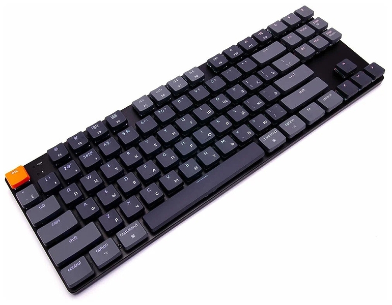 Беспроводная механическая ультратонкая клавиатура Keychron K1SE RGB Blue Switch артикул 275429Si-1 фото 3