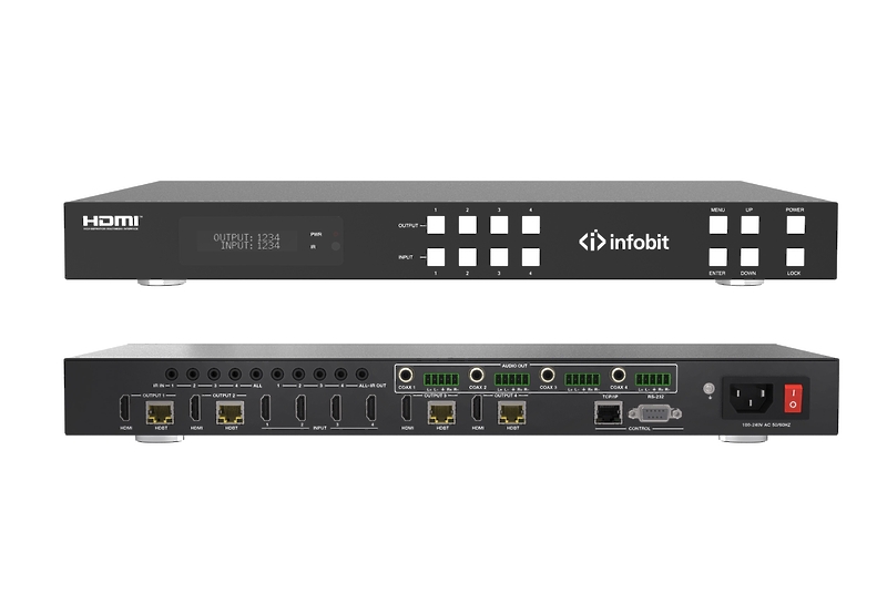 Матричный коммутатор Infobit iMatrix H44H150 артикул 298565Si-1