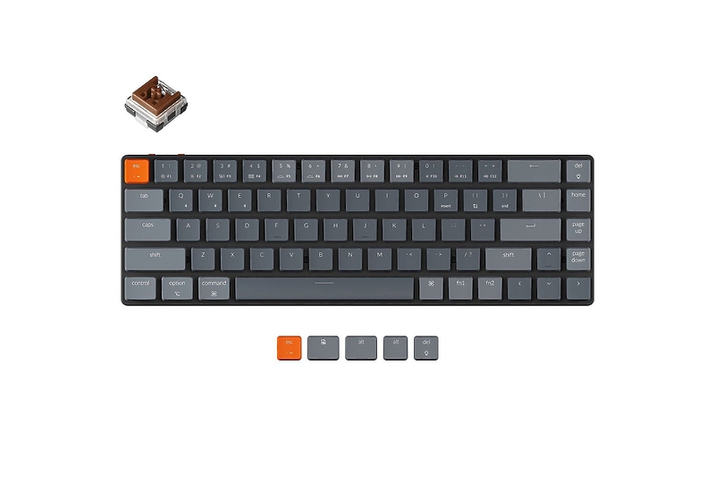 Беспроводная механическая ультратонкая клавиатура Keychron K7E3 артикул 267352Si-1