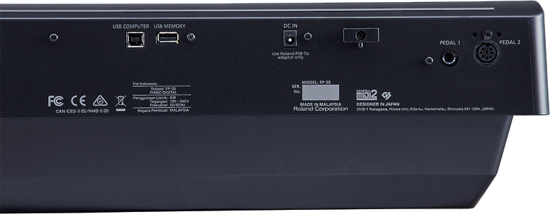 Цифровое пианино Roland FP-30-BK артикул 150187Si-1 фото 5
