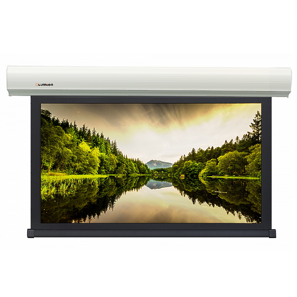 Экран с электроприводом Lumien [LMBC-100110] Master Business Control 283х436 см (раб.область 267х427 см) (198") Matte White артикул 222506Si-1
