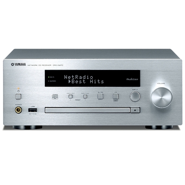CD-ресивер Yamaha CRX-N470 silver артикул 158708Si-1