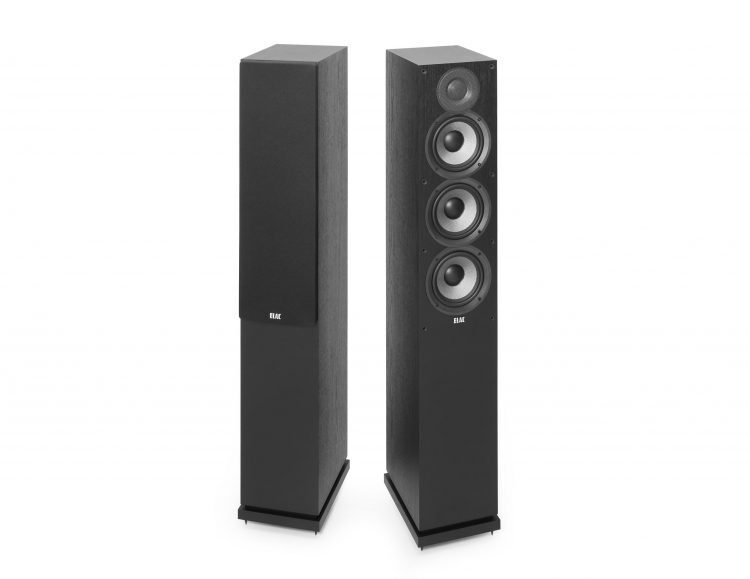 Напольная акустика Elac Debut F5.2 Black brushed vinyl артикул 181271Si-1 фото 3