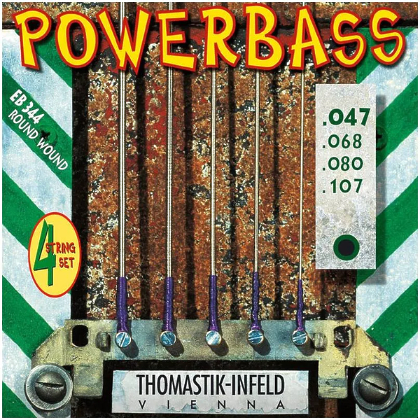 Струны для бас-гитары Thomastik EB344 Power Bass артикул 291211Si-1