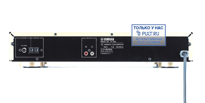 Тюнер Yamaha TX-497 RDS TI артикул 391644FV-1 фото 3