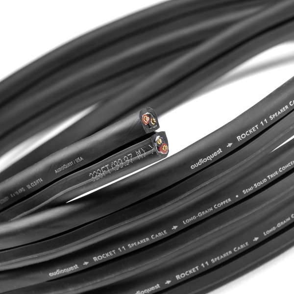 Акустический кабель AudioQuest Rocket 11 Black PVC 100 м артикул 297215Si-1 фото 4