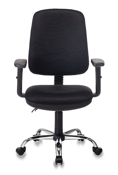 Кресло Бюрократ T-620SL/BLACK (Office chair T-620SL black TW-11 cross metal хром) артикул 263290Si-1 фото 3