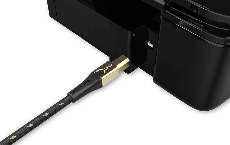 USB кабель Oehlbach Primus B, TypeA-TypeB, 0.50m (9540) артикул 260564Si-1 фото 5
