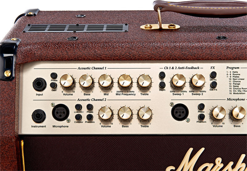 Комбо усилитель MARSHALL AS100D 100W 2X8 ACOUSTIC SOLOIST COMBO артикул 131403Si-1 фото 8