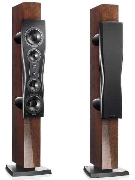 Напольная акустика Dynaudio Confidence Platinum C4 Black piano lacquer Bordeaux high gloss артикул 143436Si-1
