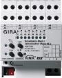 Реле/Устройство управления жалюзи Gira 103700 8/4 канальное 16 А, с ручным управлением артикул 206866Si-1