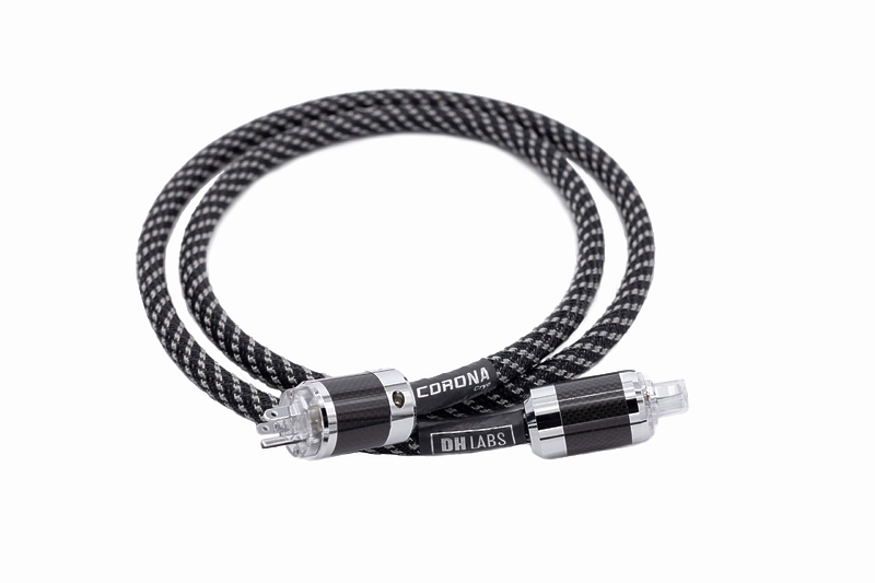 Силовой кабель DH Labs Corona Cryo Power Cable 15 amp (IEC-Schuko) 1,5м артикул 297016Si-1