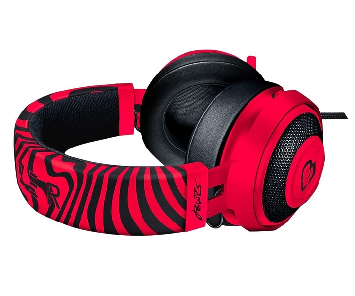 Наушники Razer Kraken Pro V2 Oval, PewDiePie (3,5 мм) (RZ04-02050800-R3M1) артикул 177224Si-1 фото 3