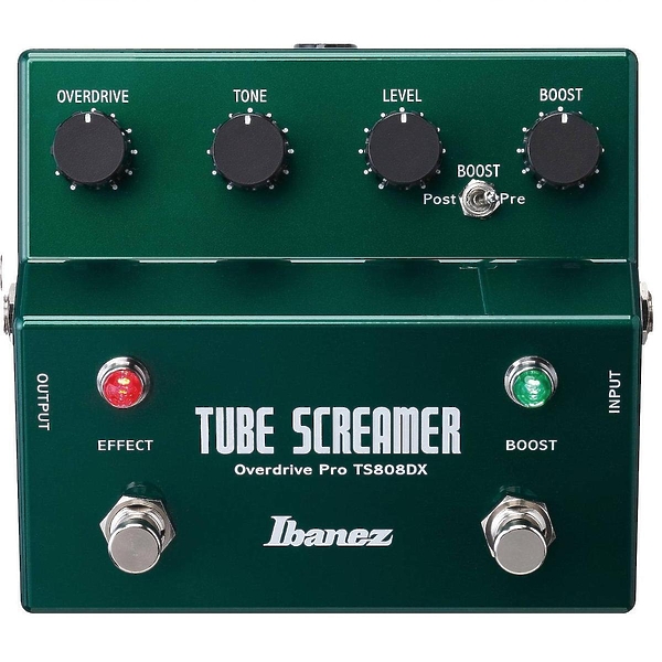 Гитарная педаль эффектов Ibanez TS808DX Tube Screamer Overdrive Pro артикул 200137Si-1