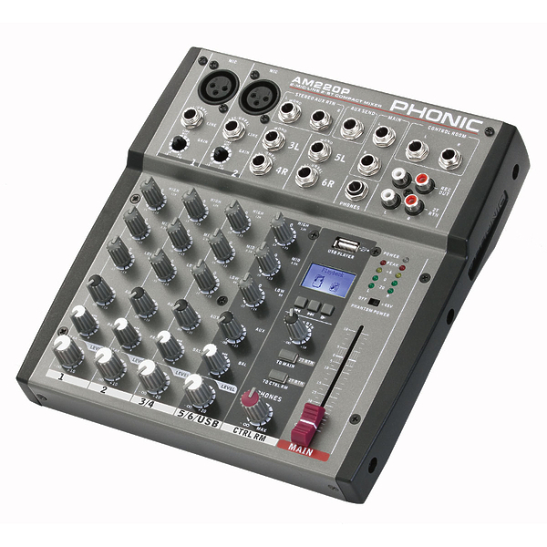 Микшерный пульт PHONIC AM220P артикул 156665Si-1