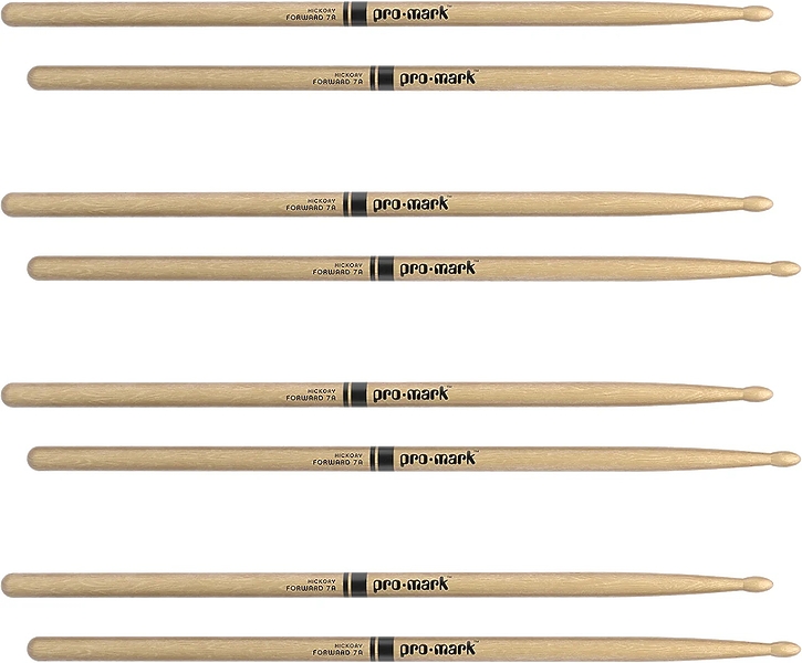 Барабанные палочки Promark TX7AW-4P (Classic Forward 7A, 4 пары) артикул 279946Si-1 фото 3