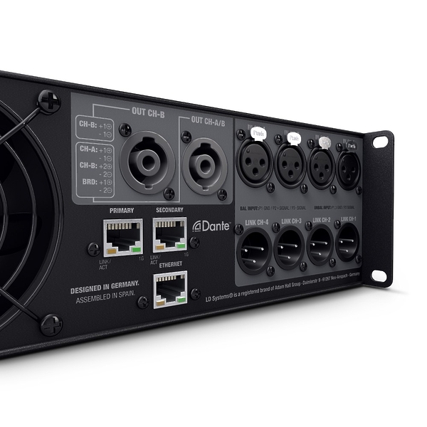 Усилитель мощности LD Systems DSP 44 K артикул 208212Si-1 фото 6