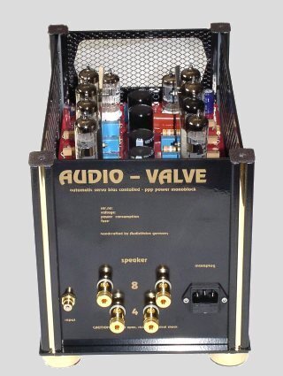 Усилитель мощности AUDIO VALVE Avalon black/gold артикул 134113Si-1 фото 4