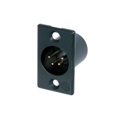 Разъем Neutrik NC4MP-B артикул 283644Si-1