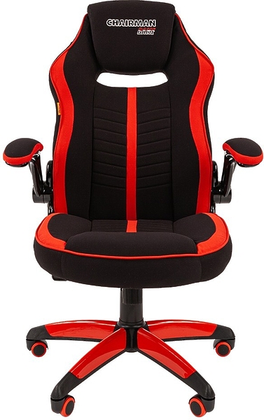 Кресло игровое Chairman game 19 00-07069658 Black/Red артикул 269959Si-1 фото 3
