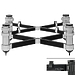 Подставка под Hi-Fi компоненты Solid Tech Rack of Silence 1 Reference Black/Black