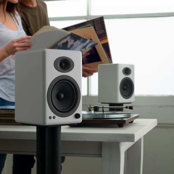 Полочная акустика Audioengine A5+ BT Hi-Gloss White артикул 239682Si-1 фото 14