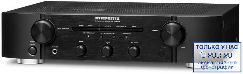 Стереоусилитель Marantz PM 6004 black артикул 322780FV-1 фото 3