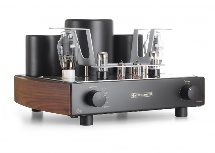 Ламповый стереоусилитель Mastersound Compact 300B артикул 233506Si-1 в интернет-магазине «HiFiRussia»