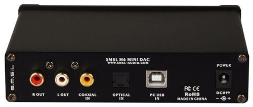Усилитель для наушников SMSL M6 silver артикул 156161Si-1 фото 4